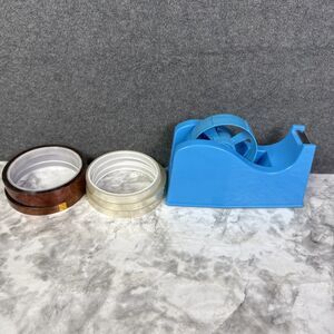 Heat Tape Dispenser Set with 5 New Rolls Heat Tape, 1 Half Used, Sublimation